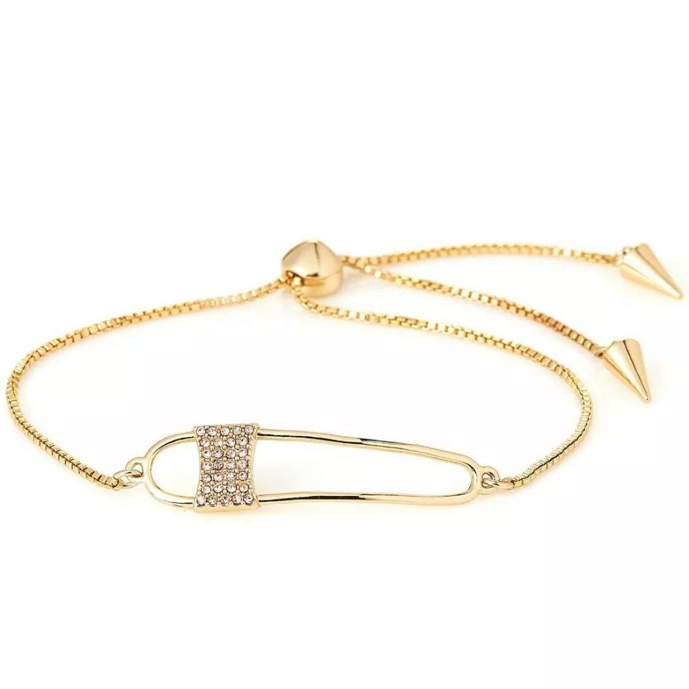 NEW! • Safety Pin Adjustable Pulley Bracelet